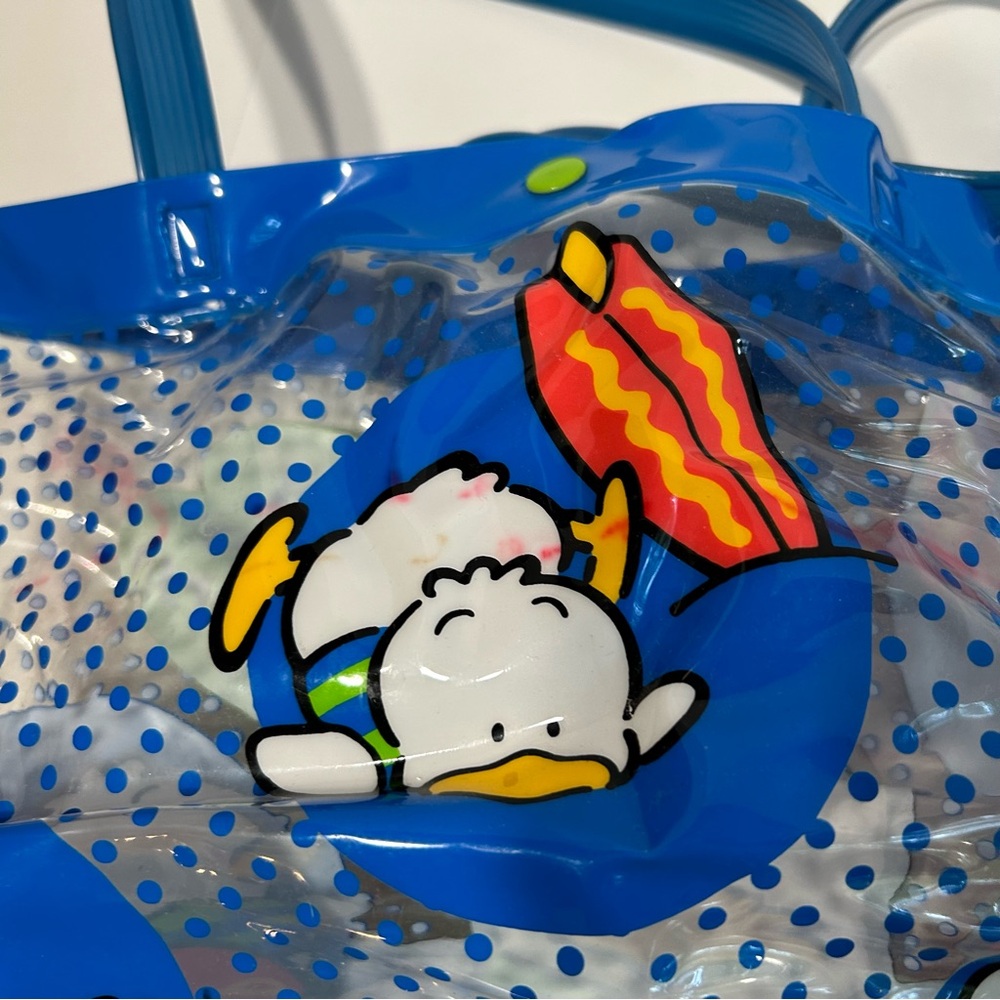 Vintage Sanrio Pekkle Vinyl Tote Bag - Picture 6 of 11